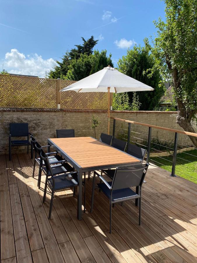 Maison Cosy En Plein Coeur De Ouistreham Exterior foto